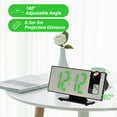 thumbnail image 3 of ELECTIME Projection Alarm Clock, Digital Clock with 180° Rotatable Projector, Clear LED Display, 3 of 7