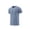 Gray, variant on Men's Solid Color Printed Short Sleeve Running Fitness T-Shirt Sweat-Wicking Dry Crew Neck Top With Reflective White XXXL