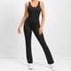 thumbnail image 3 of MKLEKYY Leggings para mujer, monos de yoga para mujer, monos deportivos para entrenamiento, ropa deportiva para mujer, monos y monos deportivos para mujer, mono deportivo cruzado sin espalda 1, 3 of 4