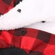 thumbnail image 3 of Road Dog Coat Camisa a Cuadros para Perros Sudadera con Capucha Ropa de Invierno para Perros de Estilo británico para Perros pequeños, medianos y Grandes Sailing Electrónica, 3 of 5