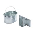 thumbnail image 3 of Galvanized Utensil Caddy, Party Supplies, Party, 1 Pieces, 3 of 3