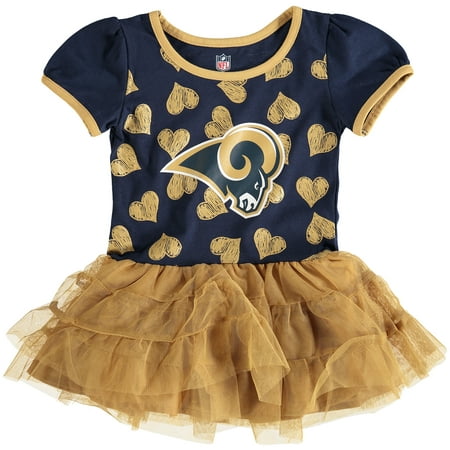 Los Angeles Rams Girls Toddler Love to Dance Tutu Dress -