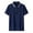 Dark Blue, variant on ShomPort Mens Work T Shirt with Button Lapel Short Sleeve T Shirt Summer Causal Tee
