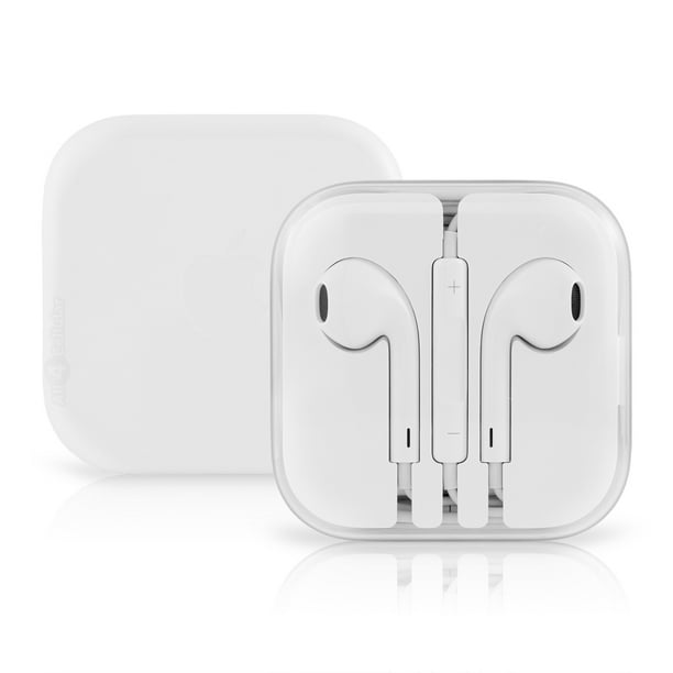 Apple Earpods Oem Original Stereo Headphones W Inline Control White Md7ll A Walmart Com Walmart Com