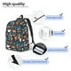 thumbnail image 3 of Easygdp Coffee Lover Print Mochila de Lona Resistente para Laptop, Compatible con Laptops de 15 a 17 pulgadas, Ideal para Escuela, Trabajo y Viajes-Medium, 3 of 5