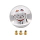thumbnail image 2 of Cat Gear Shift Head Perilla De Palanca De Cambios Exquisita Cabeza De Palanca De Cambios Fácil De Instalar Con 3 Adaptadores De Diferentes Tamaños Para Automóviles Vehículos Auto matsuzay VI004888-00, 2 of 7