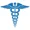 1pcs, variant on Medical Sign Doctor Medicine Blue Vinyl Decal Sticker