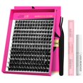 thumbnail image 1 of Kit de racimos de pestañas VEYESBEAUTY Fluffy 3D con volumen en capas, 1 of 6