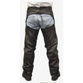 thumbnail image 2 of Redline Men's Classic Naked Leather Motorcycle Fully Lined Chaps M-1750 (XL), 2 of 2