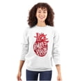 thumbnail image 3 of Powered By Plants Healthy Vegetarian Sweatshirt for Men or Women Brisco Brands X, 3 of 5