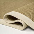 thumbnail image 2 of JONATHAN Y KEATON CUSTOM JUTE 2 x 8 Runner Rug, Camden Farmhouse Cottage Border Jute - Natural/Beige, KTN100A-28, 2 of 6