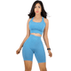 thumbnail image 1 of Conjunto Deportiva Mujer Short Y Blusa Stretch Fit Push Up UNITALLA, 1 of 5