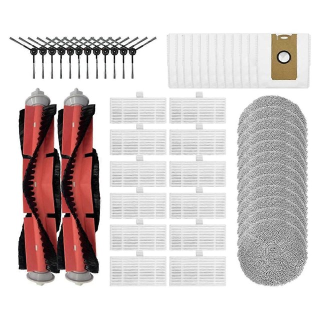 For MC1 Robot Vacuum Cleaner Main Side Mop Cloth Hepa Filter Dust Bag Accessories Replacement Spare