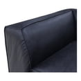 thumbnail image 6 of Moe's Home Collection Form Lounge Modular Sectional Vantage Black Leather, 6 of 6