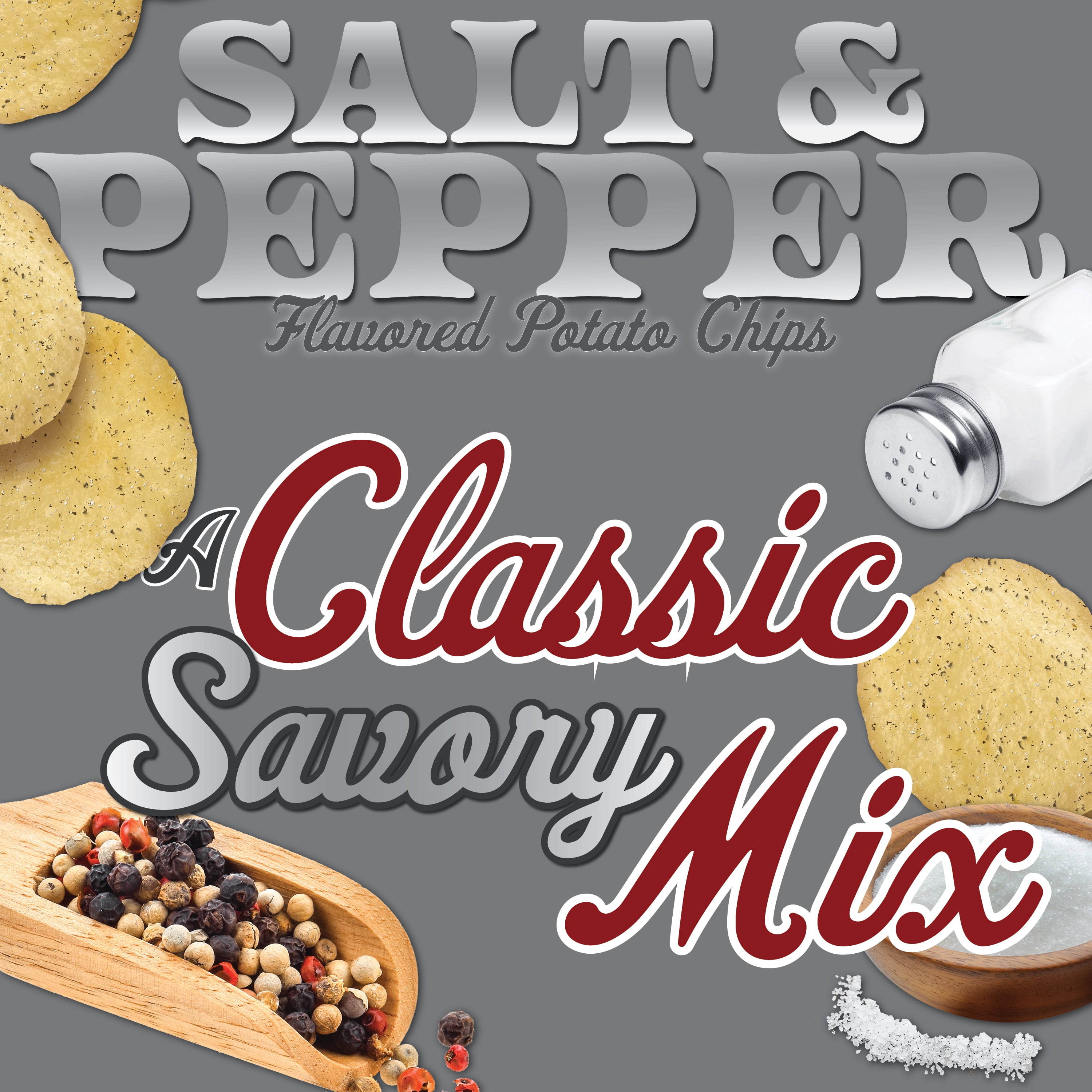 Herrs 2.75oz Salt & Pepper Potato Chips