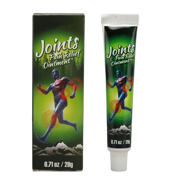 Ungüento para el Dolor de Articulaciones de 20g, Crema Curativa para Molestias Musculares, Espalda, Rodilla, Pies, Mano, Tobillo, Piernas Inquietas, Hombro ANGGREK Descripción de la referencia