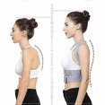 thumbnail image 2 of Posture Corrector Brace Support Belt Adjustable Back Posture Corrector (Blue, Small), 2 of 5