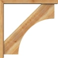 thumbnail image 3 of Ekena Millwork 4"W x 34"D x 34"H Westlake Block Rough Sawn Bracket w/ Offset Brace, Western Red Cedar, 3 of 25