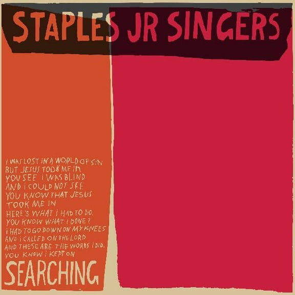 Staples JR. Singers - Searching - Music & Performance - Vinyl