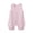 Pink, variant on Toddler Girls One Piece Romper Crew Neck Sleeveless Floral Print Jumpsuit Cotton Comfy Soft Summer Pajamas (1-2 Years, Pink)