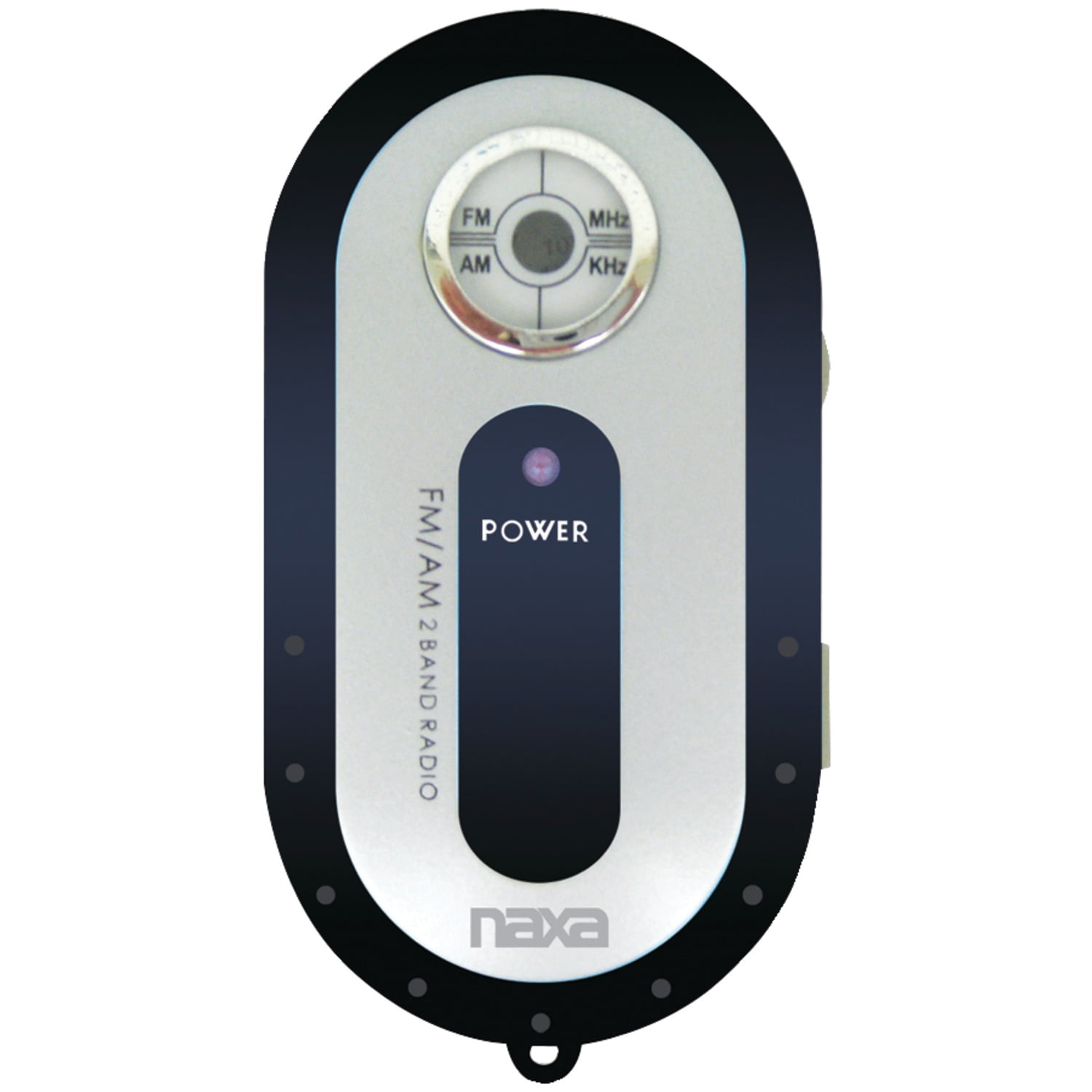 Naxa Portable AM/FM Radio, Black, NR720BK
