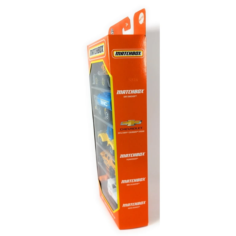 Matchbox MBX Construction V Play Vehicles, 5 Count - Walmart.com