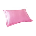 thumbnail image 1 of Clearance! FNGZ Pillow Case,Polyester Doll,Solid Color Faux Silk Pillowcase Silk No Zipper Envelope Pillow Pillow Cover, 1 of 7