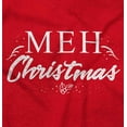 thumbnail image 2 of Funny Meh Christmas Anti-Xmas Season Zip Up Hoodie Men's Women's Brisco Brands M, 2 of 5