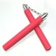 thumbnail image 1 of WDOplteas Nunchaku Safe Foam Rubber Training Nunchakus Artes Marciales Nunchaku (Rojo), 1 of 9