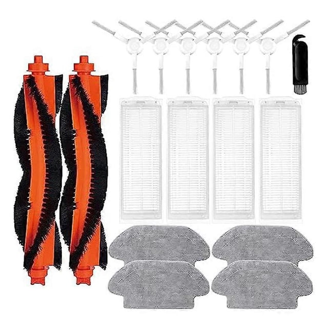 For Xiaomi Robot Vacuum S12&Vacuum Mop 2S, Main Side Brushes Filters