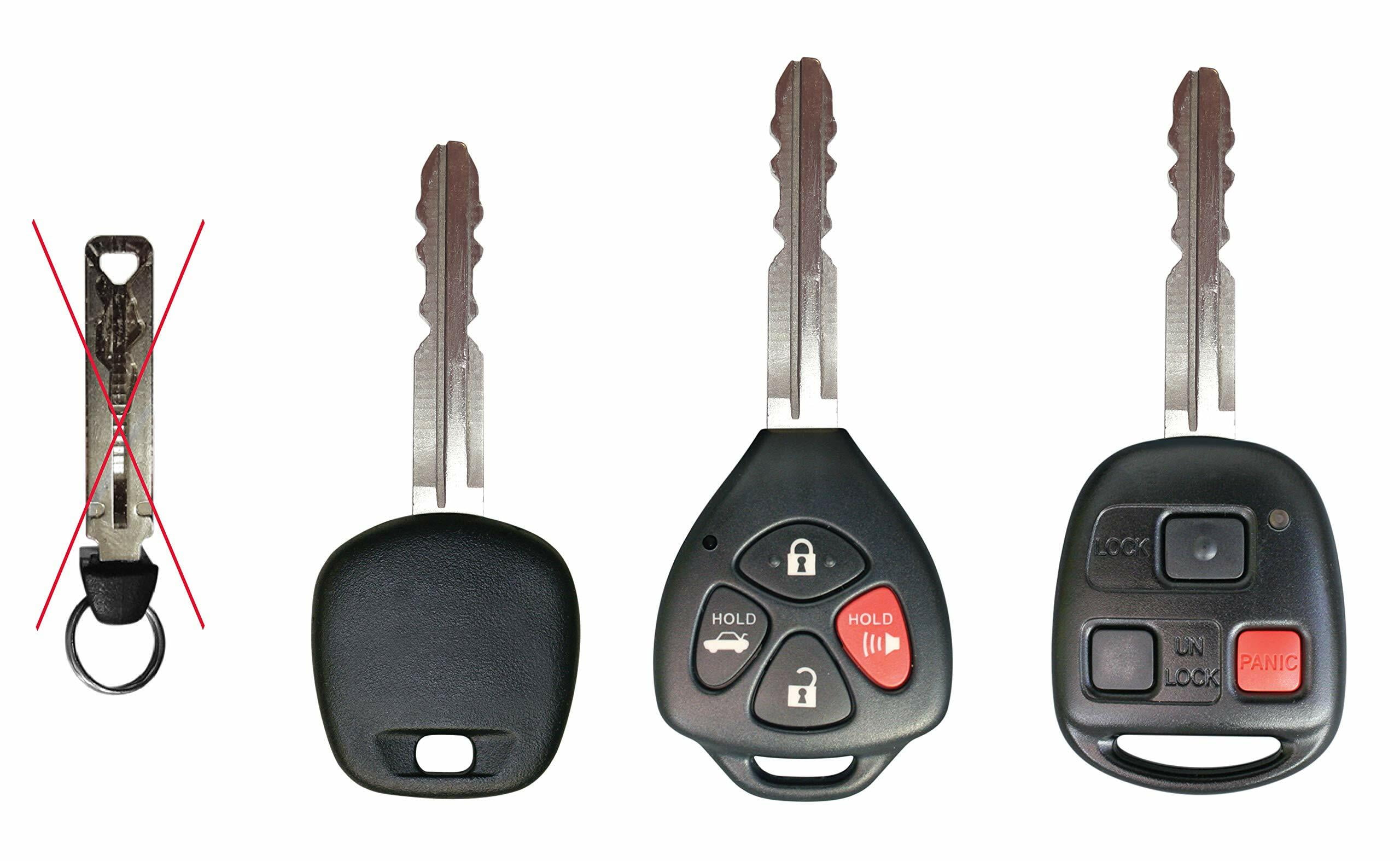 BOLT 7023721 6' Cable Lock for Toyota Keys