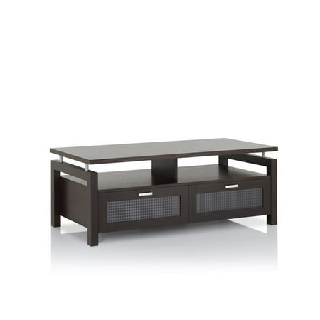 Furniture Of America Tayler Storage Coffee Table In Espresso Furniture Of America Tayler Storage Coffee Table In Espresso