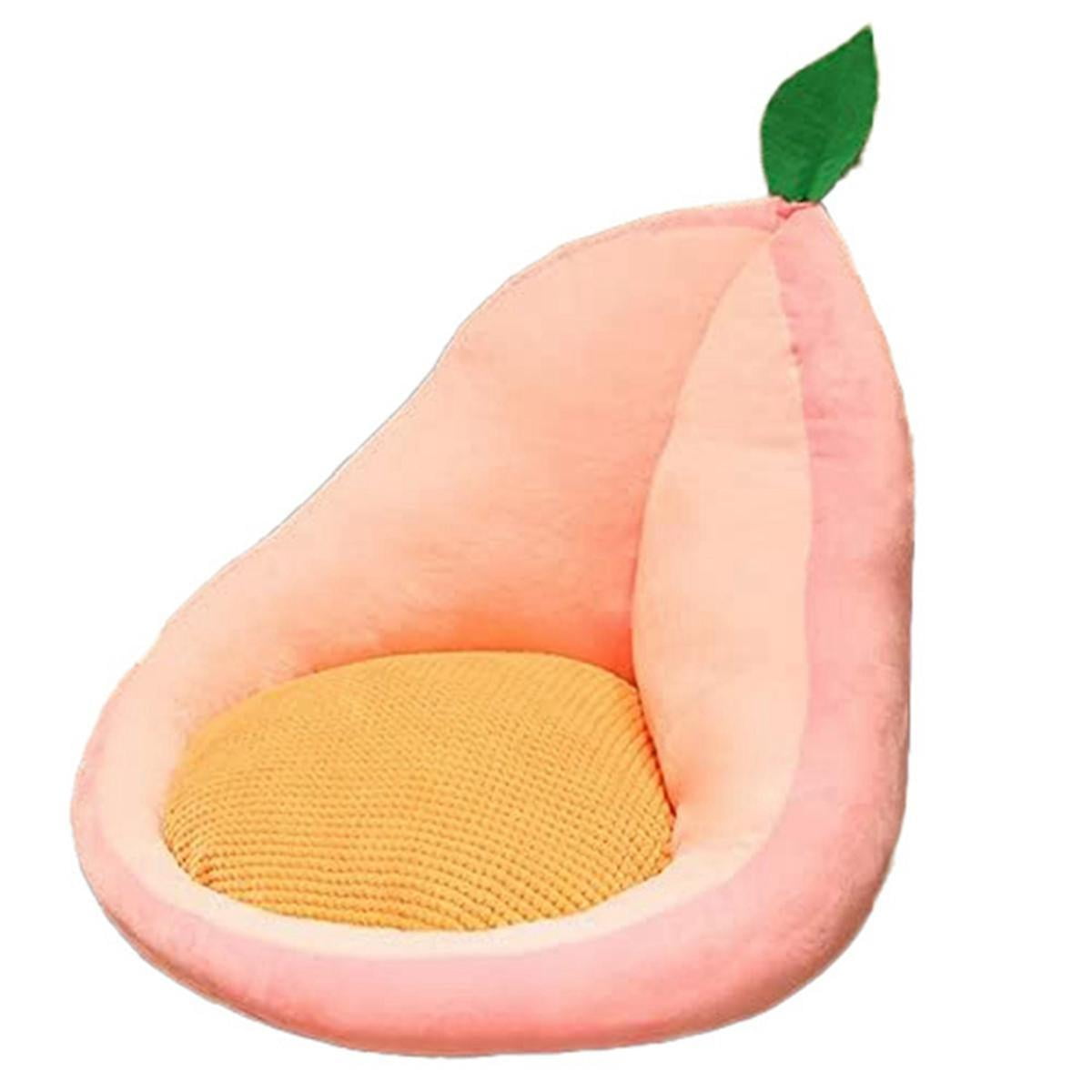Cute Fruit Shaped Chair Cushion Thicken Plush Seat Cushion Chair Pad Back Support Armchair Pillow Seat Cushion week Walmart