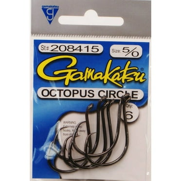 Gamakatsu Octopus Circle Hook, NS Black, 25-Pack - Walmart.com