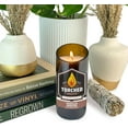 thumbnail image 5 of Torched Beer Scented Soy Wax Candles Vanilla Porter Scent 8 OZ Jar Brown, 5 of 8