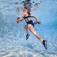 thumbnail image 2 of Traje de baño Speedo para mujer Endurance+ Cross Back, colores del equipo, 2 of 2