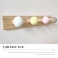 thumbnail image 3 of BESTYASH De Pared Para Ropa Y Llaves Simple Madera Multicolor Para Habitaciones, 3 of 8