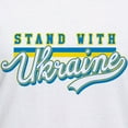 thumbnail image 3 of CafePress - STAND WITH UKRAINE T Shirt - Womens Cotton V-Neck T-shirt, 3 of 4