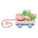 thumbnail image 3 of Cocodrilo Beating Drum Baby Pull Toys, Grandes Esquinas Redondeadas Safe Burr Free Wood Baby Pull Toys Para El Hogar ANGGREK Otros, 3 of 8