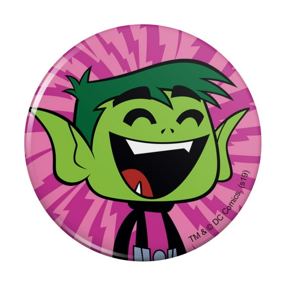 Teen Titans Go! Beast Boy Pinback Button Pin