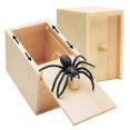 thumbnail image 2 of 2Pcs Spider Prank Box, Handcrafted Wooden Spider Money Surprise in A Box, Pranks Stuff Toys for Adu, 2 of 5