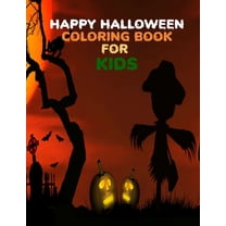 Happy Halloween Coloring Book for kids: 60 Fun Halloween Designs, Celebrate Halloween 2020 (Paperback)