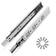 thumbnail image 1 of Gobrico Guías para cajones Herrajes para muebles 14 pulgadas 100 lb. Corredores hidráulicos de rodamiento de bolas de extensión completa con cierre suave, 3 pliegues, 2 pares, 1 of 5