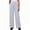 00-Grey1, variant on YAYUBA Girls Flare School Uniform Pants Khaki Kids Wide Leg Bell Bottoms Mid Rise Elastic Waist Loose Back To School Casual Pants with Pockets, 5-6 Years
