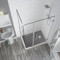 thumbnail image 2 of Aston Sen962ez-543232-10 Bromley Gs 72" High X 54" Wide X 32" Deep Hinged Frameless Shower, 2 of 7
