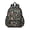 Mushroom and Snail Black Pattern, variant on Mushroom and Star Black Pattern Cute School Backpack with Padded Back and Adjustable Shoulder Straps 13.4"x11"x4.7"