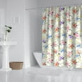 thumbnail image 3 of Waterproof Pioneer Shower Curtain 72x84 Inch Polyester Unique Cute Floral Shower Curtain for Bathroom Hotel Home Decor with 12 Plastic Hooks, 3 of 5
