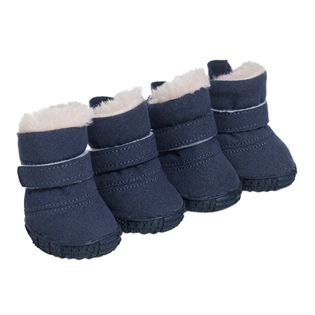 Dog Warm Shoes Pet Dogs Autumn Winter Thicken Warm Shoes Boots Dogs
