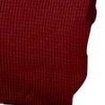 thumbnail image 4 of Funda para asiento de silla, suave, dividida, de elastano, impermeable, protector de respaldo rojo, 4 of 4