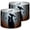 Color 4, variant on Lamp Shades Set of 2 Majestic Wolf Howling Under Vibrant Northern Lights Replacement Lamp Shade 13" x 13" x 10" Lampshade for Table Lamps Floor Lamps Easy Assembly Required